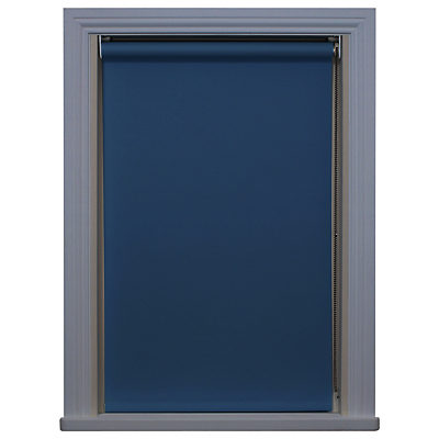 Bloc Made to Measure Fabric Changer Blackout Roller Blind Powder Blue Bloc Made to Measure Fabric Changer Blackout Roller Blind Powder Blue